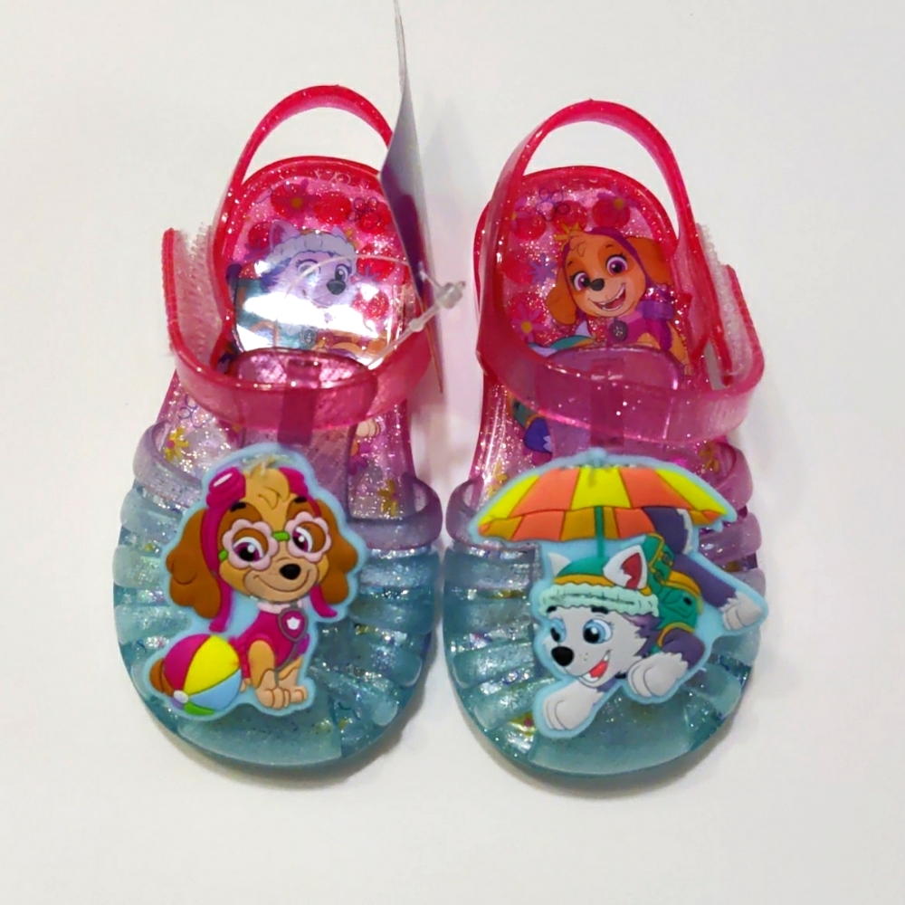 Infant Sandals Paw Patrol Size 2 3 Or 4 Brand New Jelly Style